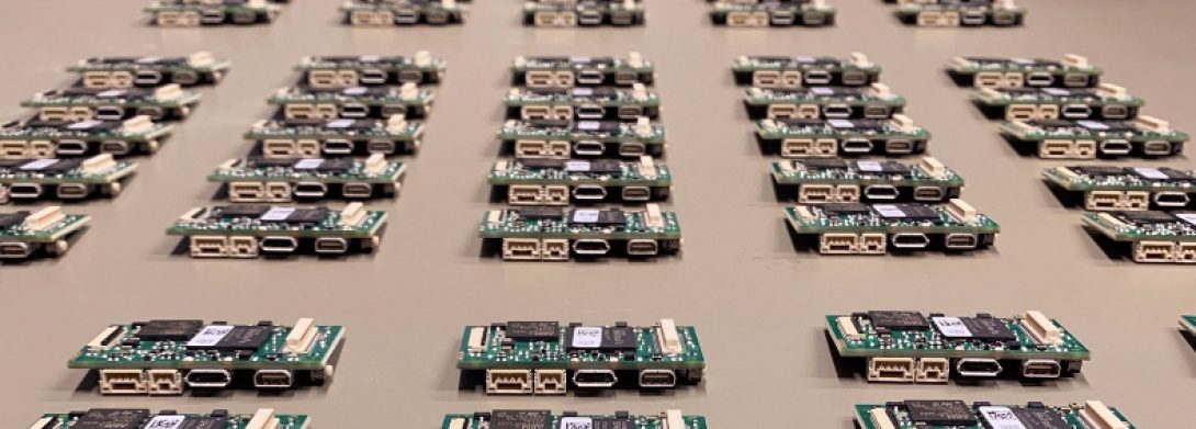 100x ThermalCapture X PCBs, ready for final assembly